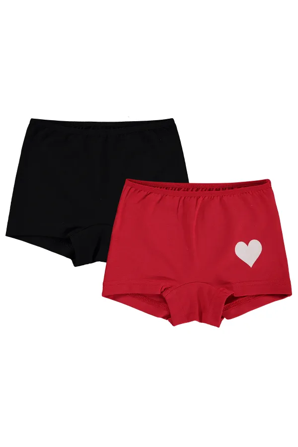 Boxers pour filles, 2-9 ans, lot standard