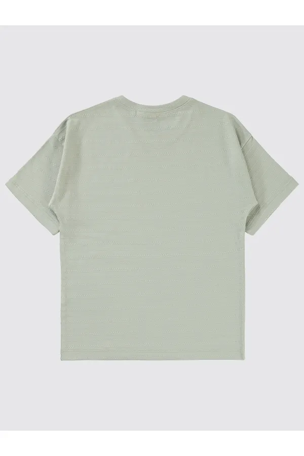 Boys T-Shirt 6-9 Years Old Light Gray - Pack