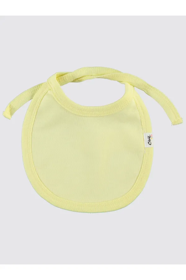 Bavoir bébé jaune 0-24 mois - Emballage