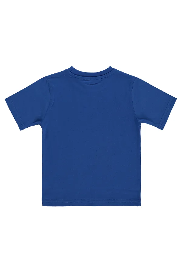T-shirt garçon KM 2-5 ans bleu marine foncé - Lot