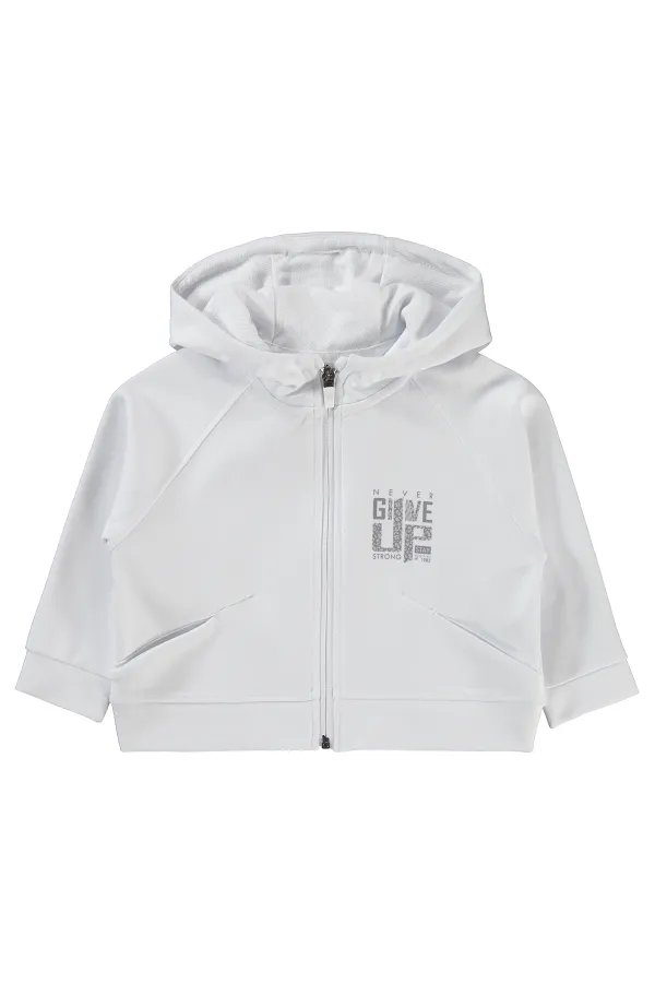 Kız Çocuk Hırka 2-5 Yaş Beyaz - Paket