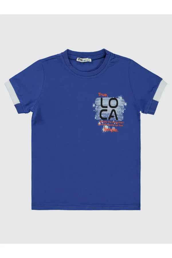 Boys T-Shirt 6-9 Years Old Saks - Package