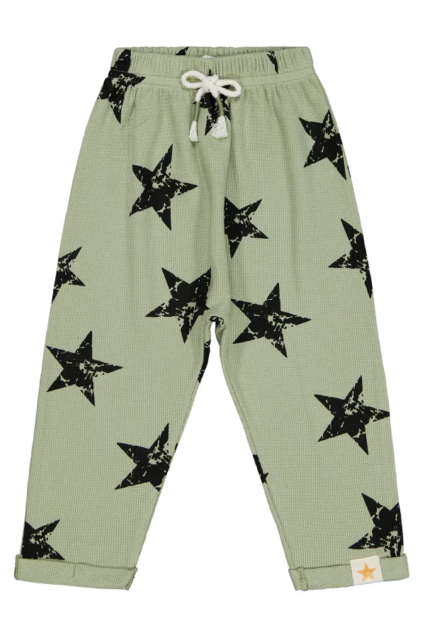 Bas de survêtement garçon 2-5 ans kaki - Lot