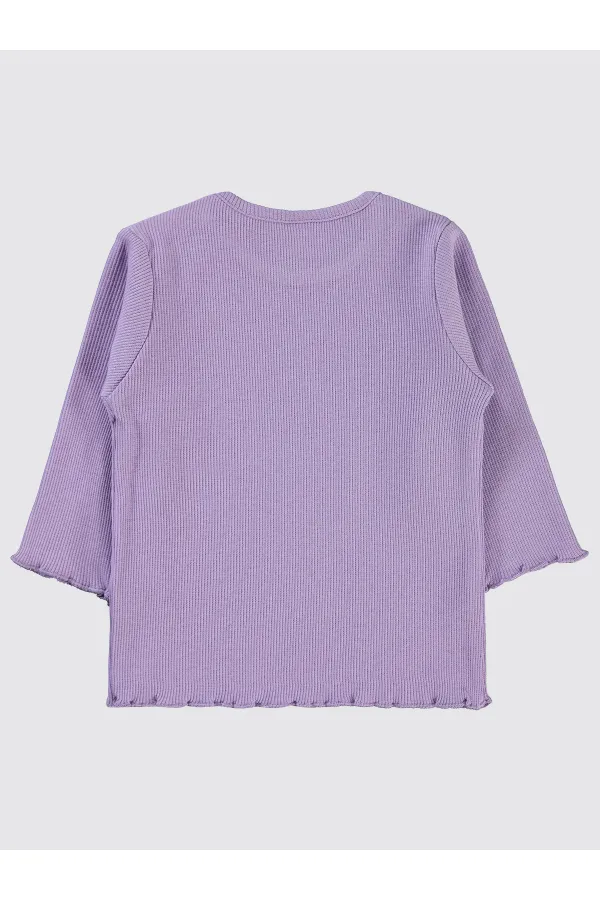 Bebek Sweatshirt 0-24 Ay Lila - Paket