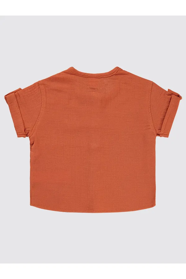 Bebek Gömlek 0-24 Ay Tarçın - Paket