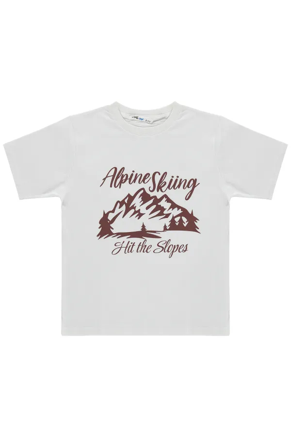 Boys' Shirt Set 10-13 Years Light Brown - Package