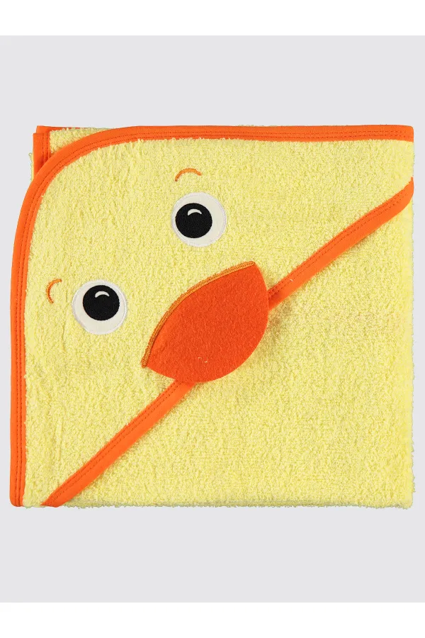 Bebek Havlu 0-24 Ay Sarı - Paket