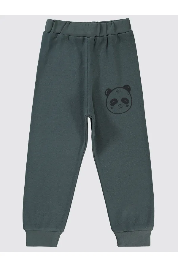 Bas de survêtement garçon 2-5 ans anthracite - Lot