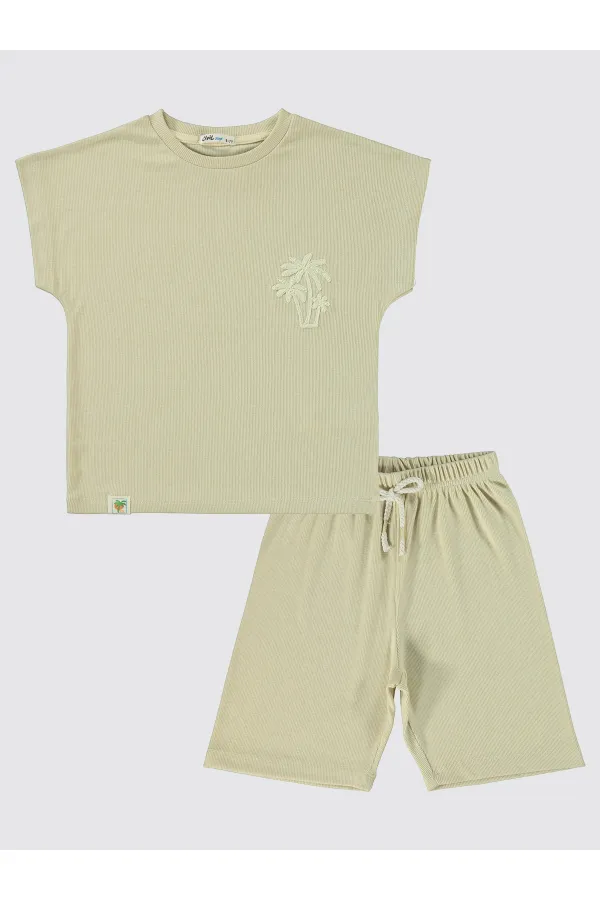 Boys Suit 6-9 Years Beige - Package