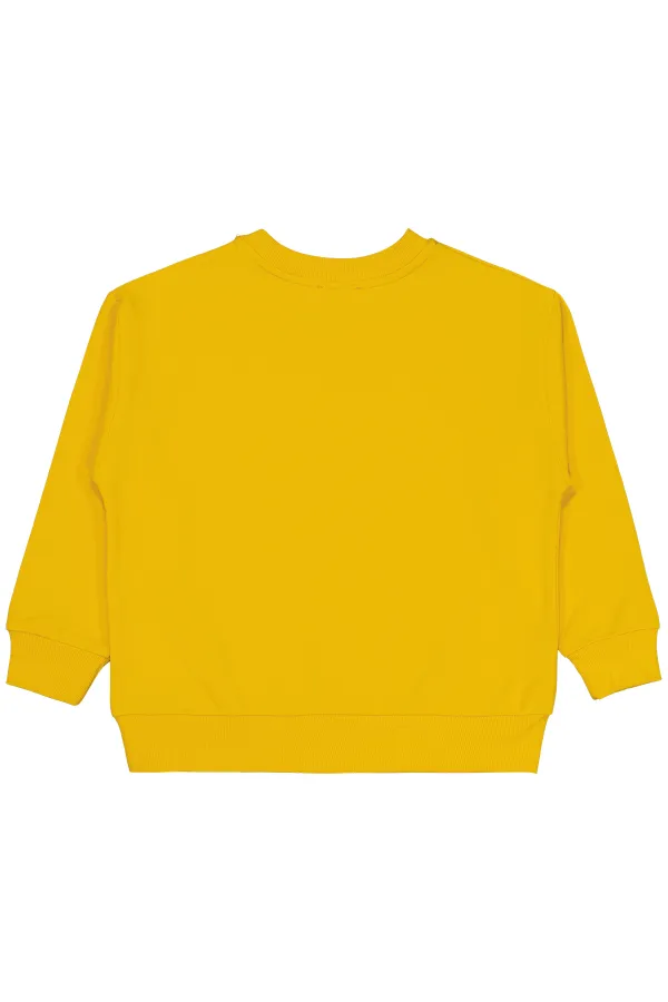 Erkek Çocuk Sweatshirt 6-9 Yaş Sarı - Paket