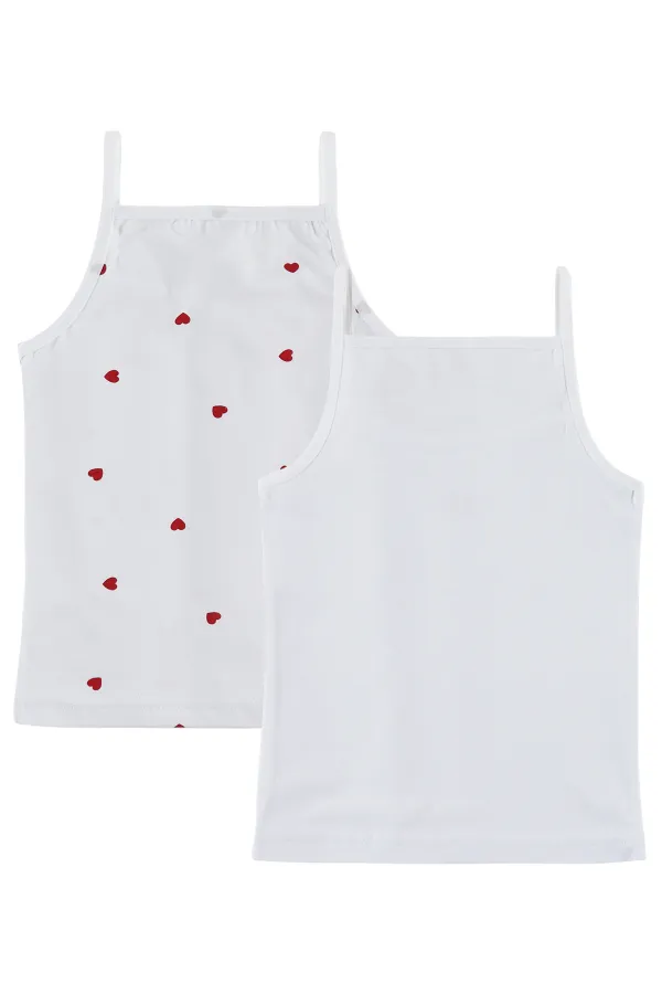 Girls' Athletic Tank Top, Ages 2-9, Standard Package