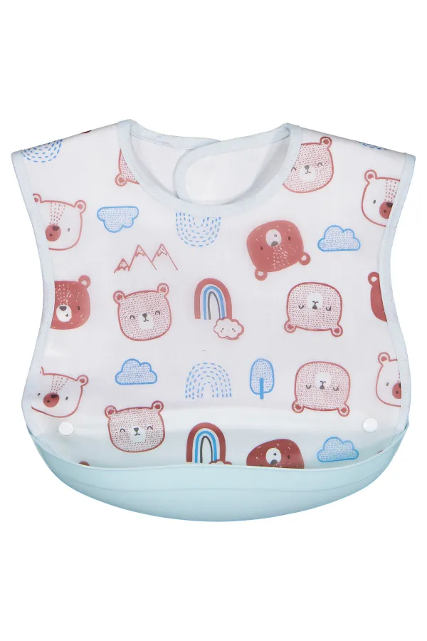 Bebek Mama Önlüğü 0-24 Ay Mint - Paket