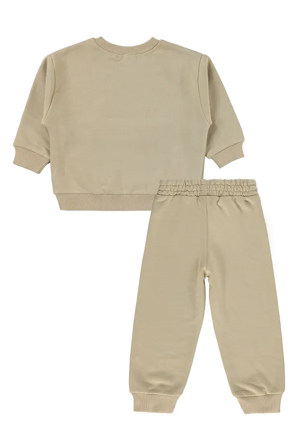 Ensemble de survêtement pour garçon, 2-5 ans, couleur pierre - Emballage