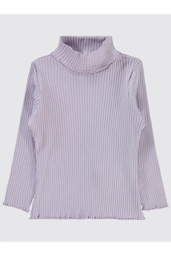 Sweat-shirt pour fille de 2 à 5 ans, couleur lavande douce - Emballage