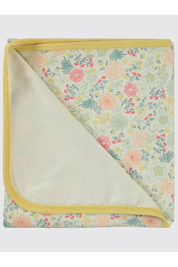 Couverture et lange pour bébé 0-24 mois moutarde - Emballage