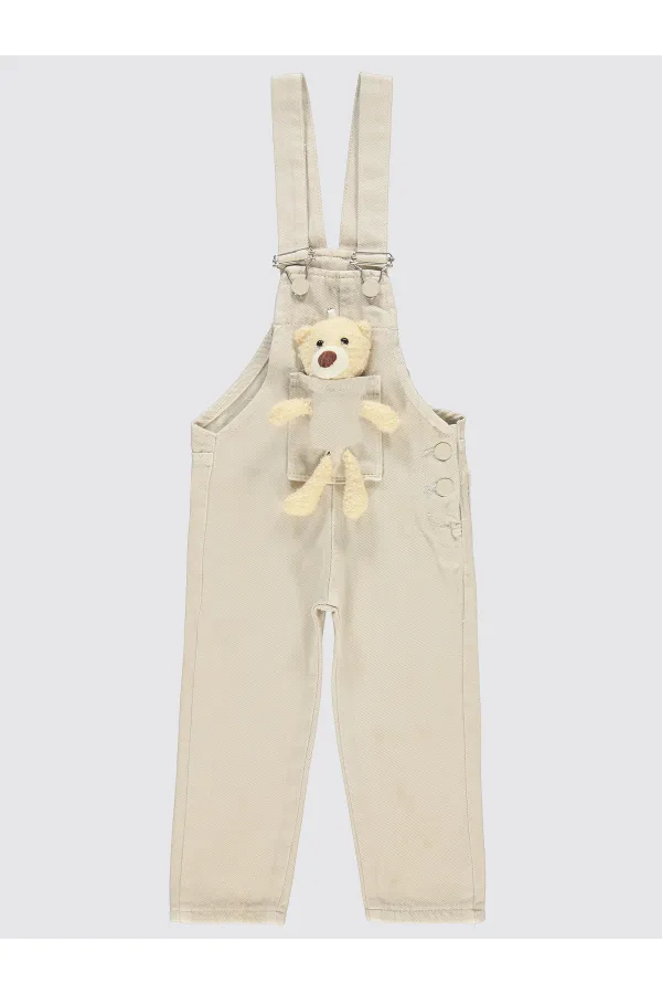 Robe trapèze fille 2-5 ans beige - Emballage