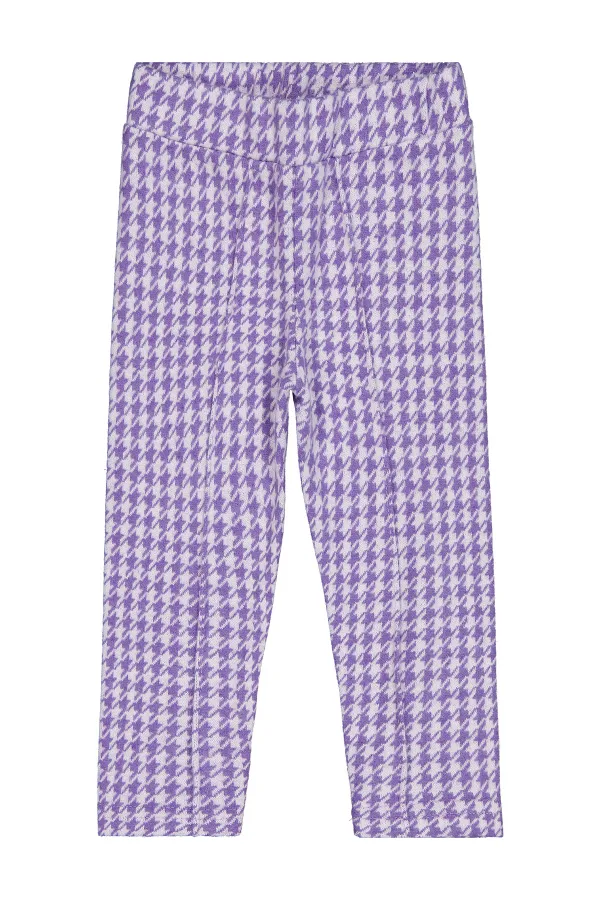 Leggings pour filles Km 2-5 ans Lilas - Emballage