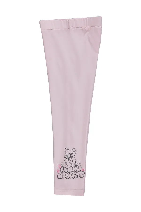 Leggings pour filles, 6-9 ans, rose poudré - Lot Leggings pour filles, 6-9 ans, rose poudré - Lot