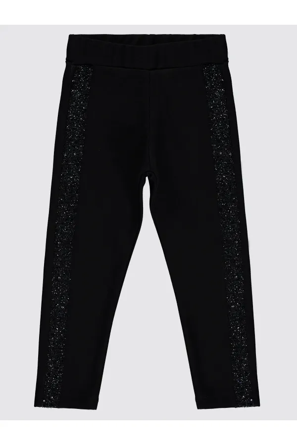 Collants noirs pour filles de 2 à 5 ans - Lot