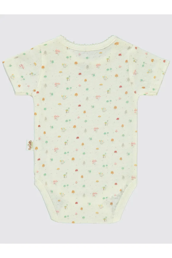 Body bébé à boutons-pression 0-24 mois écru - Emballage