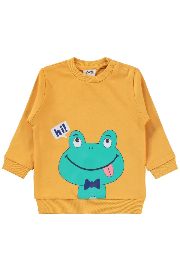 Ensemble bébé 0-24 mois moutarde - Lot