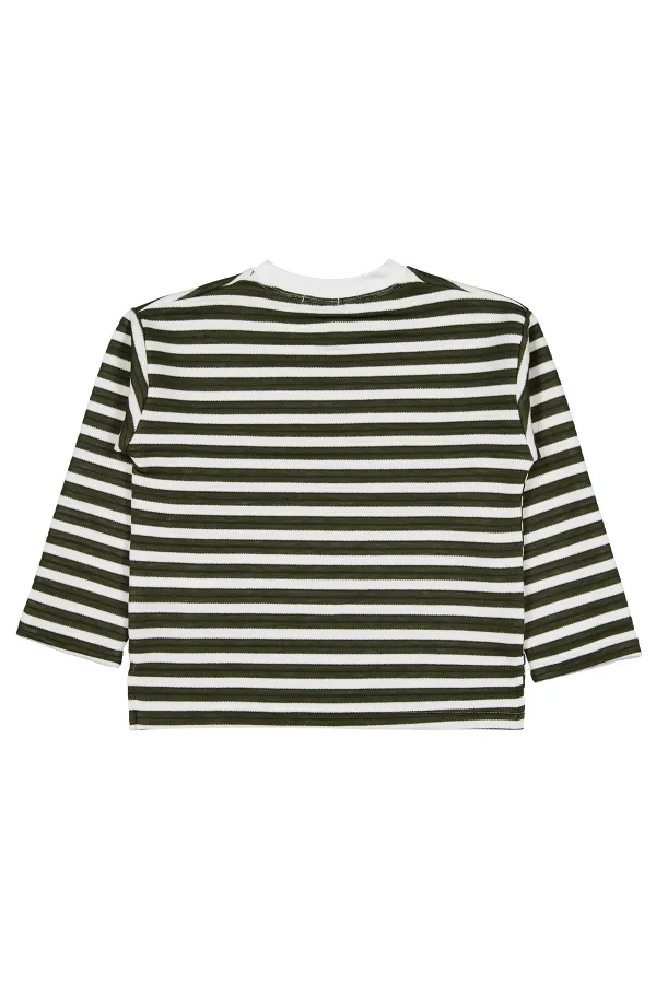 Erkek Çocuk Sweatshirt 6-9 Yaş Yeşil - Paket