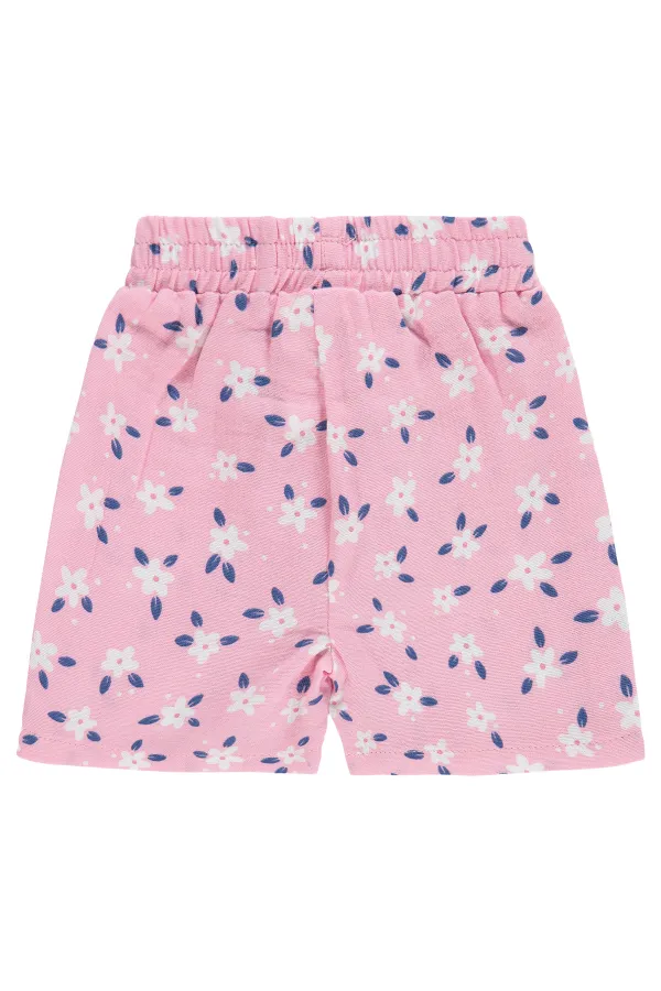 Bebek Şort 6-18 Ay Soft Pembe - Paket