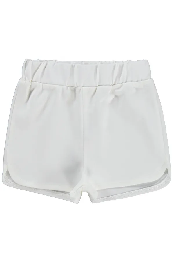 Bebek Şort Km 0-24 Ay Ekru - Paket