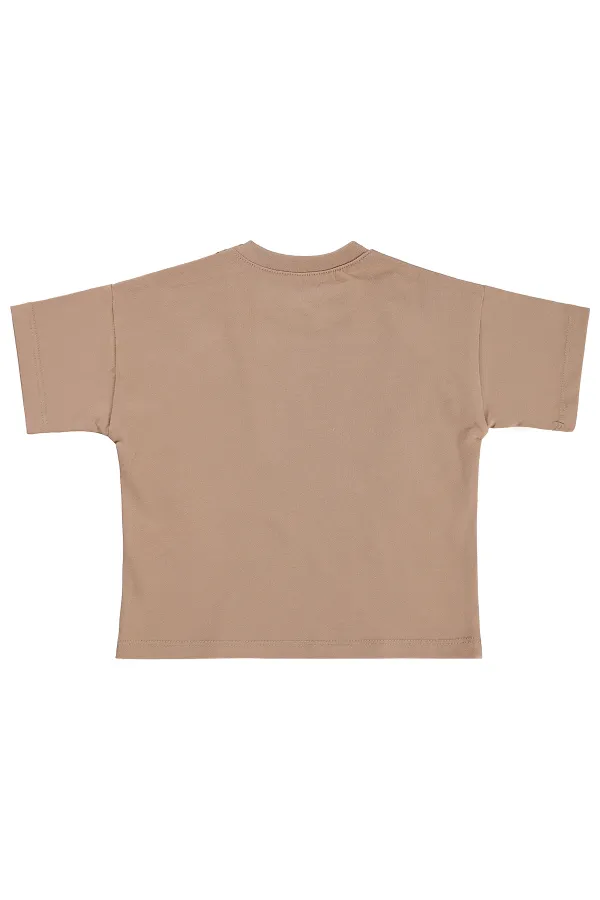 Baby T-shirt 0-24 Months Light Brown - Pack Baby T-shirt 0-24 Months Light Brown - Pack