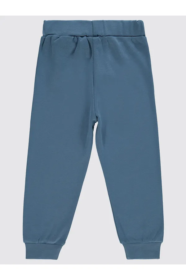 Boys Tracksuit Bottoms 2-5 Years Indigo - Package
