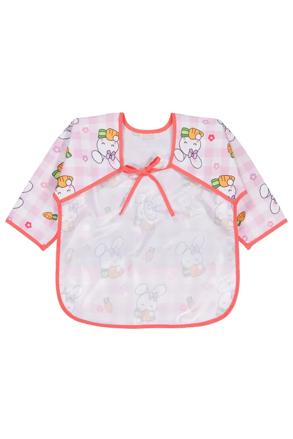 Bavoir bébé rose 0-24 mois - Emballage