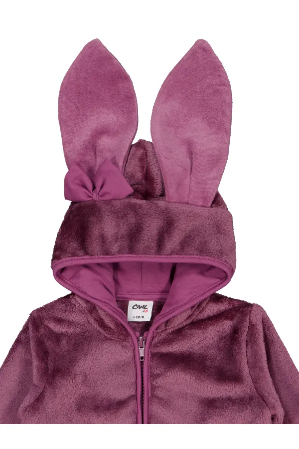 Gilet bébé 0-24 mois Rose poudré foncé - Emballage