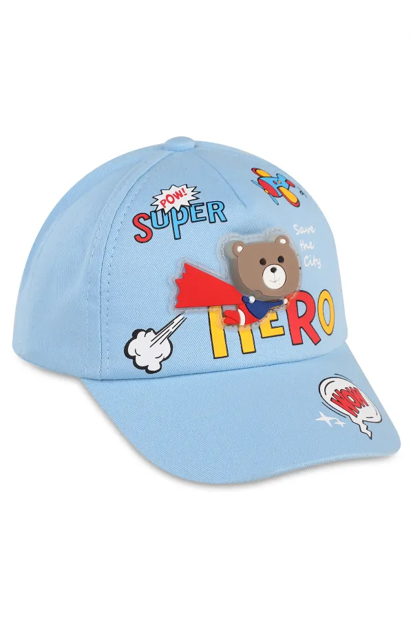 Bebek Şapka Bere 0-24 Ay Açık Mavi - Paket