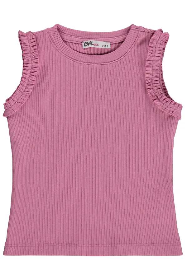 Lot de t-shirts pour filles, 2-5 ans, rose pâle Lot de t-shirts pour filles, 2-5 ans, rose pâle