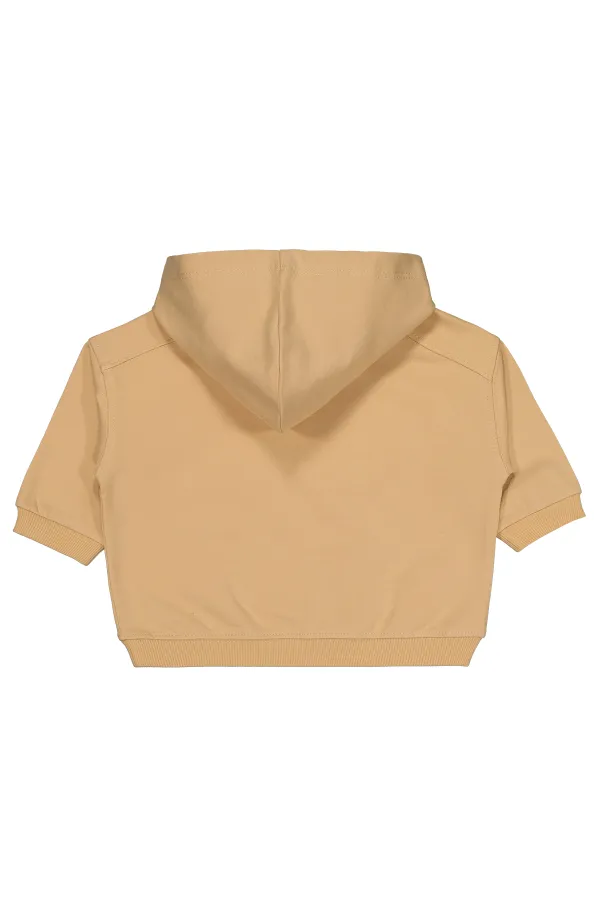 Bebek Sweatshirt 0-24 Ay Sütlükahve - Paket