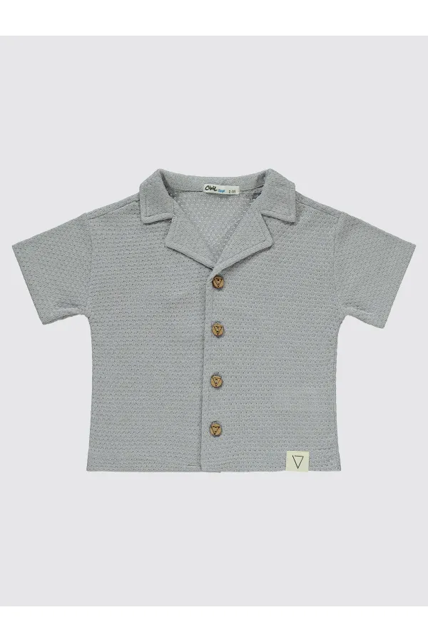 Boys Suit 2-5 Years Old Light Gray - Package