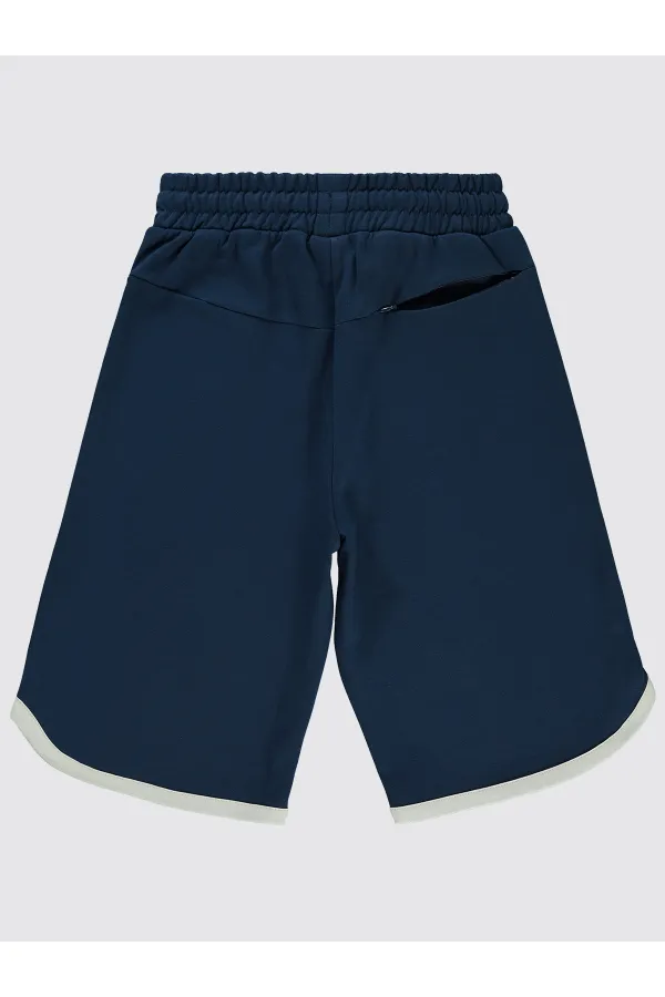 Capri garçon 10-13 ans bleu marine - Emballage