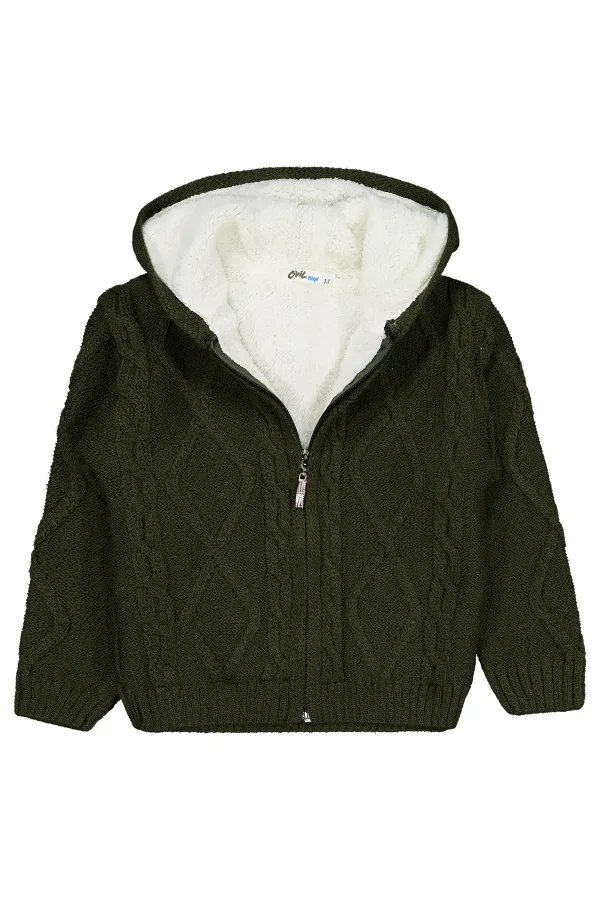 Gilet garçon 2-5 ans Hakimelanj foncé - Emballage