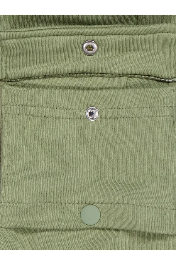 Bas de survêtement garçon 6-9 ans kaki doux - Lot