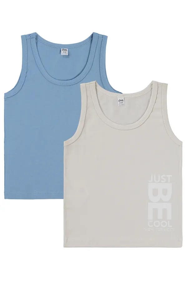 Débardeur de sport pour garçon, 2-9 ans, emballage standard