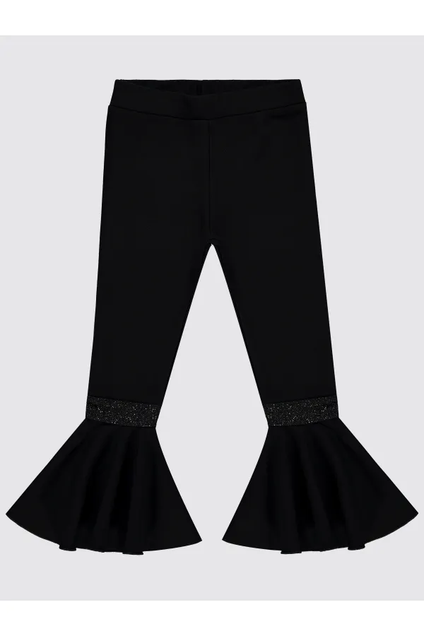 Collants noirs pour filles de 6 à 9 ans - Lot