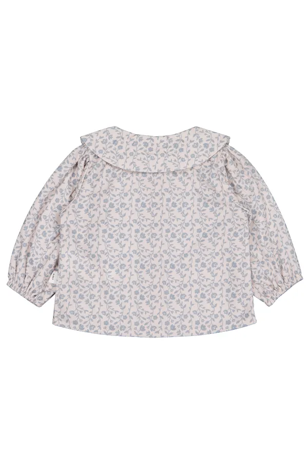 Bebek Gömlek 0-24 Ay Buz Mavi - Paket