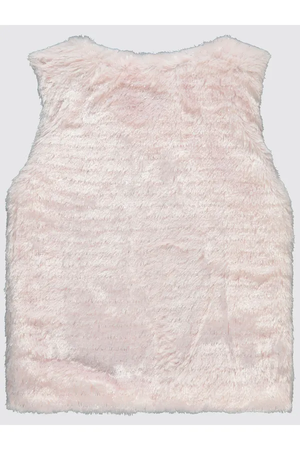 Kız Çocuk Yelek 2-5 Yaş Pembe - Paket