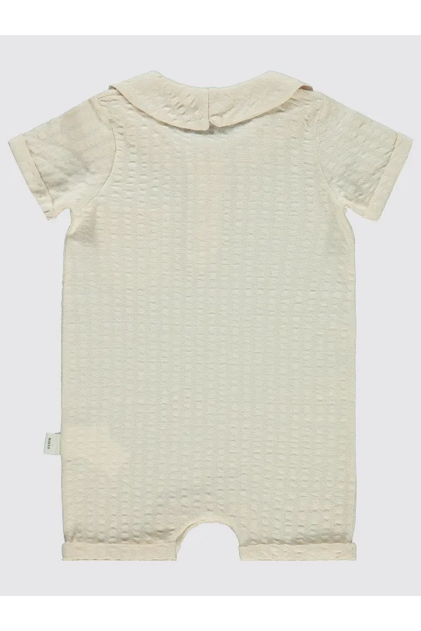 Grenouillères bébé 0-24 mois beiges - Emballage