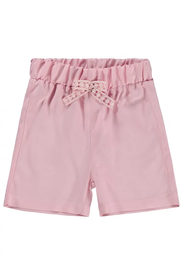 Short bébé rose pâle 6-18 mois - Lot
