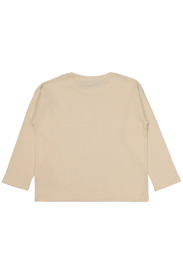 Boy Sweatshirt 10-13 Years Beige - Package
