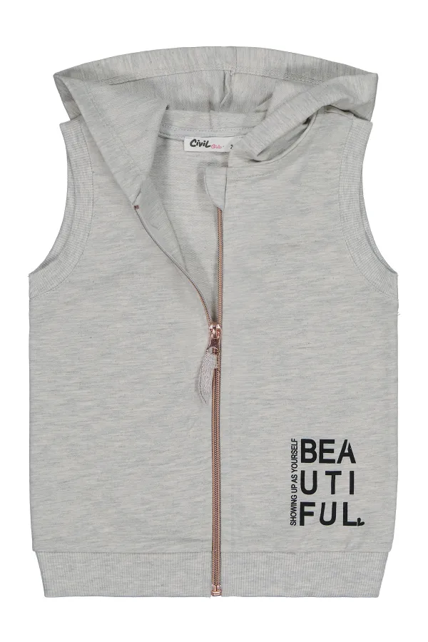 Kız Çocuk Yelek 2-5 Yaş Ekrumelanj - Paket