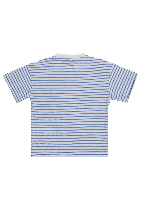 Boys' T-Shirt, Ages 2-5, Blue - Pack
