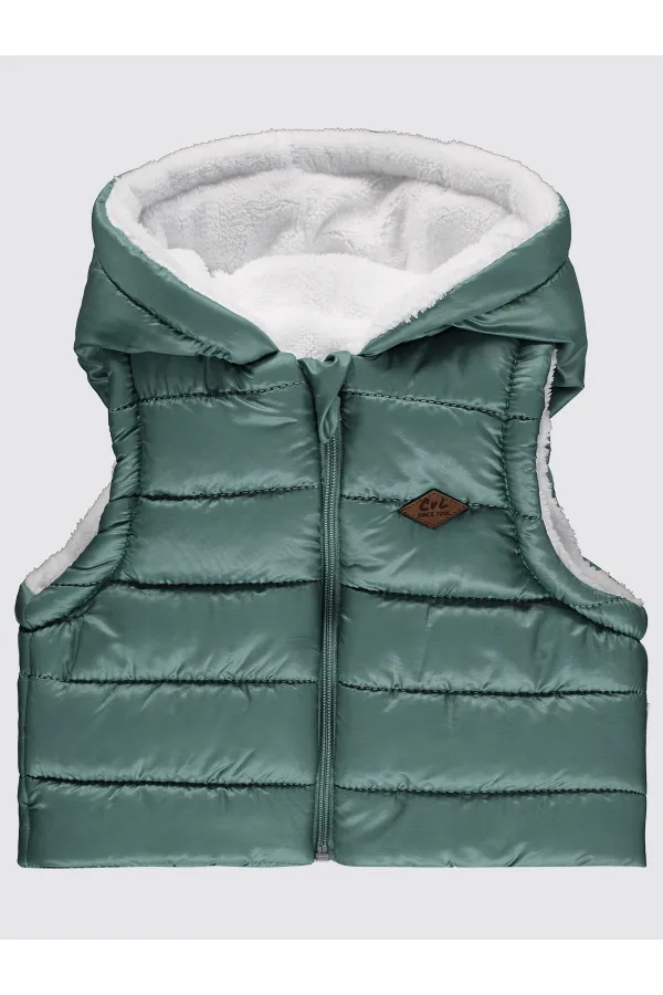 Baby Vest 0-24 Months Khaki - Package