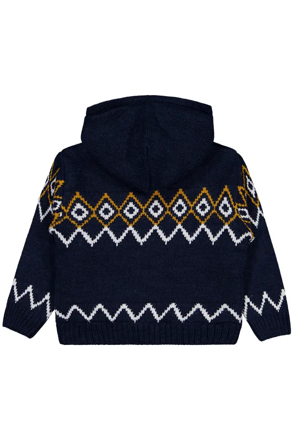 Erkek Çocuk Hırka 2-5 Yaş Lacivert - Paket